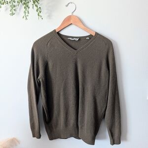 Vince Brown Cashmere Sweater Size Small